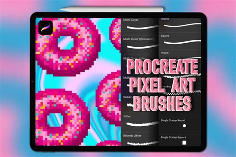 pixel art in procreate|free pixel art brushes procreate.